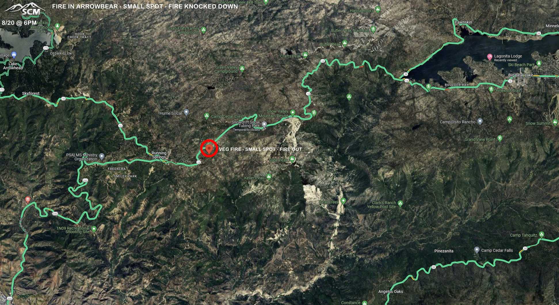 SCM Incident Map